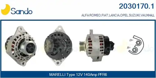 генератор SANDO 2030170.1