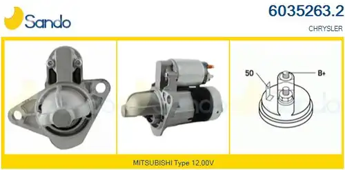 стартер SANDO 6035263.2