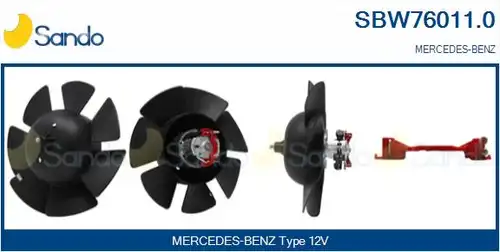 вентилатор вътрешно пространство SANDO SBW76011.0