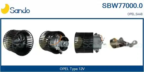 вентилатор вътрешно пространство SANDO SBW77000.0