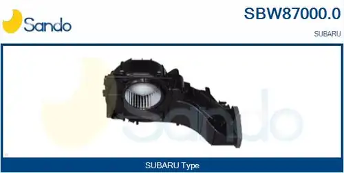 вентилатор вътрешно пространство SANDO SBW87000.0