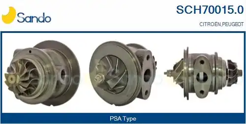 Картридж, турбокомпресор SANDO SCH70015.0