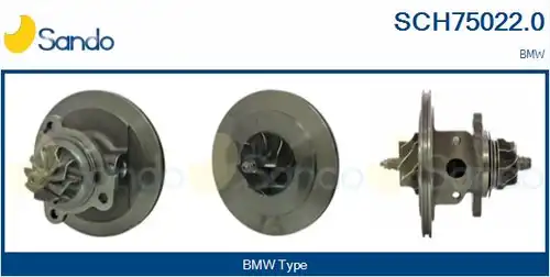 Картридж, турбокомпресор SANDO SCH75022.0
