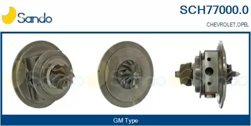 Картридж, турбокомпресор SANDO SCH77000.0