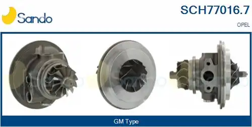 Картридж, турбокомпресор SANDO SCH77016.7