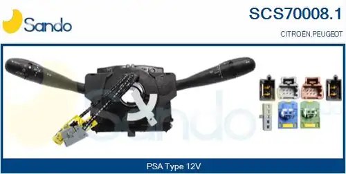 превключвател на кормилната колона SANDO SCS70008.1