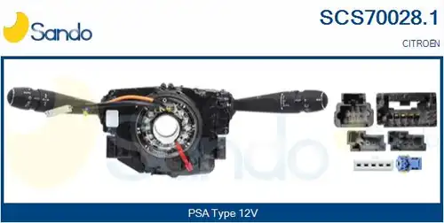 превключвател на кормилната колона SANDO SCS70028.1