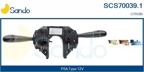 превключвател на кормилната колона SANDO SCS70039.1