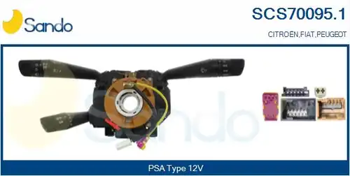 превключвател на кормилната колона SANDO SCS70095.1