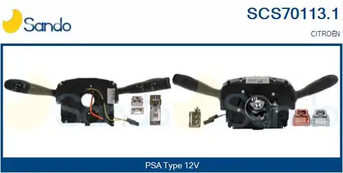 превключвател на кормилната колона SANDO SCS70113.1