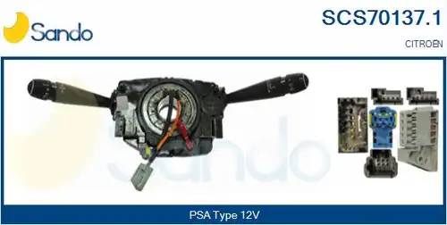 превключвател на кормилната колона SANDO SCS70137.1