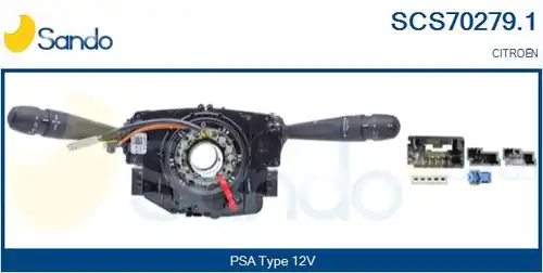 превключвател на кормилната колона SANDO SCS70279.1