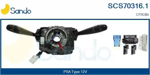 превключвател на кормилната колона SANDO SCS70316.1