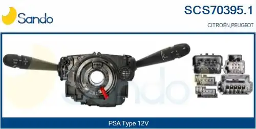 превключвател на кормилната колона SANDO SCS70395.1