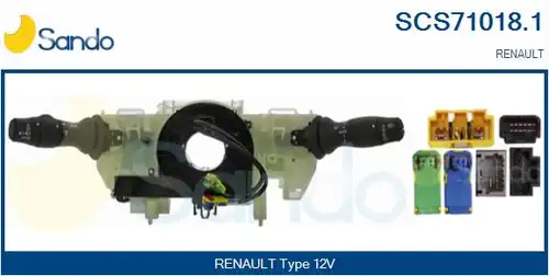 превключвател на кормилната колона SANDO SCS71018.1