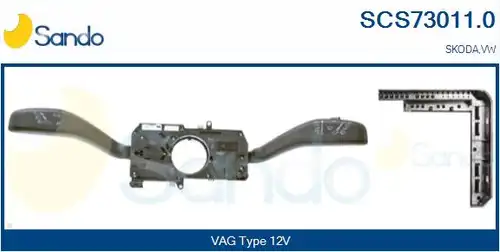 превключвател на кормилната колона SANDO SCS73011.0