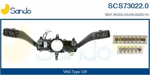 превключвател на кормилната колона SANDO SCS73022.0