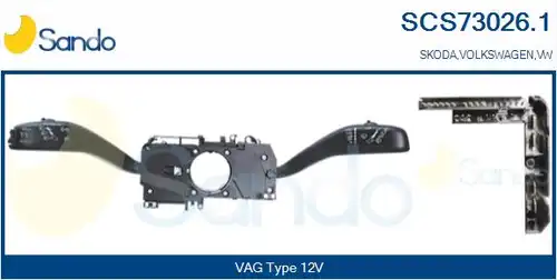 превключвател на кормилната колона SANDO SCS73026.1