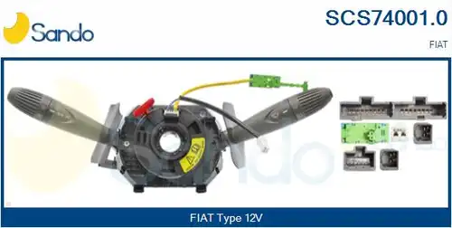 превключвател на кормилната колона SANDO SCS74001.0