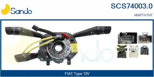 превключвател на кормилната колона SANDO SCS74003.0