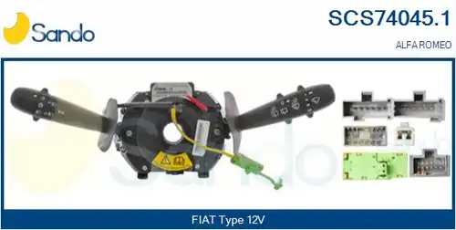 превключвател на кормилната колона SANDO SCS74045.1