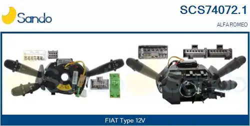 превключвател на кормилната колона SANDO SCS74072.1