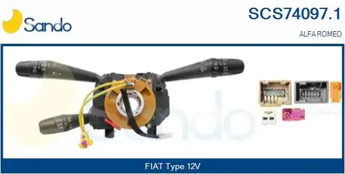 превключвател на кормилната колона SANDO SCS74097.1
