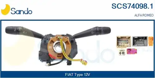 превключвател на кормилната колона SANDO SCS74098.1