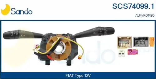 превключвател на кормилната колона SANDO SCS74099.1