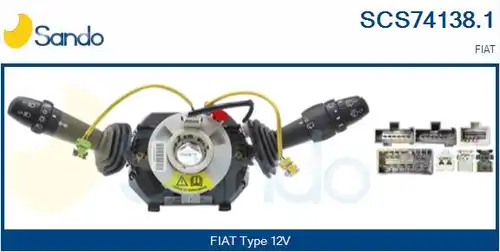 превключвател на кормилната колона SANDO SCS74138.1