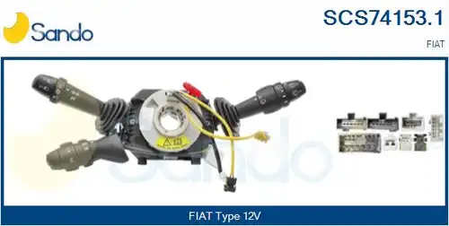 превключвател на кормилната колона SANDO SCS74153.1