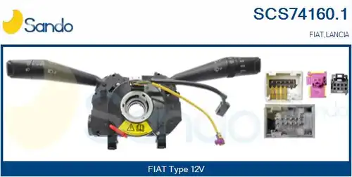 превключвател на кормилната колона SANDO SCS74160.1