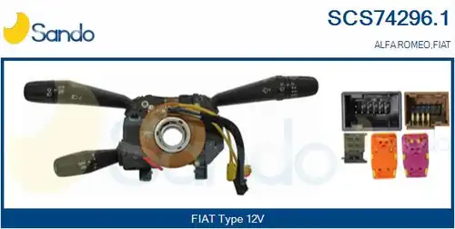 превключвател на кормилната колона SANDO SCS74296.1