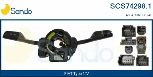 превключвател на кормилната колона SANDO SCS74298.1