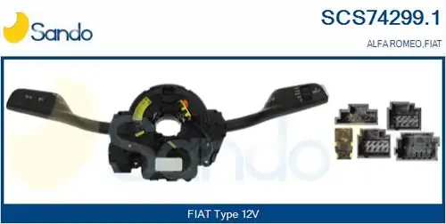 превключвател на кормилната колона SANDO SCS74299.1