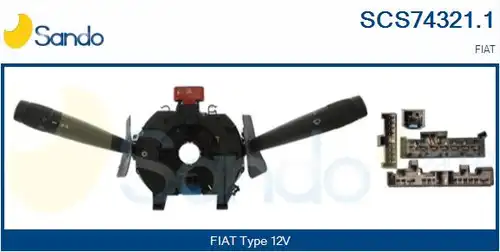 превключвател на кормилната колона SANDO SCS74321.1