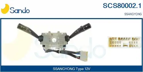 превключвател на кормилната колона SANDO SCS80002.1