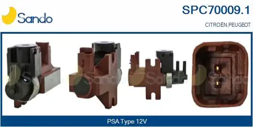 преобразувател на налягане, регулиране на изпускателната сис SANDO SPC70009.1