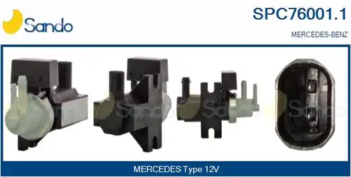 преобразувател на налягане, регулиране на изпускателната сис SANDO SPC76001.1