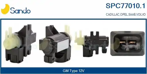 преобразувател на налягане, регулиране на изпускателната сис SANDO SPC77010.1