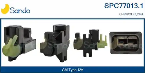 преобразувател на налягане, регулиране на изпускателната сис SANDO SPC77013.1