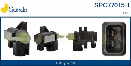 преобразувател на налягане, регулиране на изпускателната сис SANDO SPC77015.1