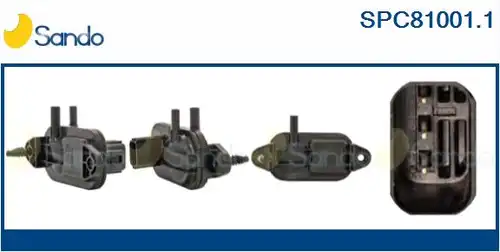 преобразувател на налягане, регулиране на изпускателната сис SANDO SPC81001.1