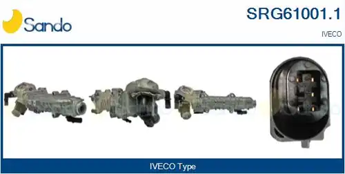Охладител, ЕГР система SANDO SRG61001.1