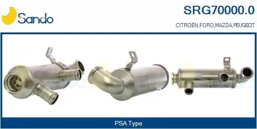 Охладител, ЕГР система SANDO SRG70000.0