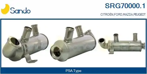 Охладител, ЕГР система SANDO SRG70000.1