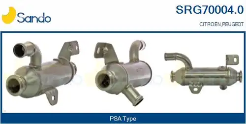 Охладител, ЕГР система SANDO SRG70004.0