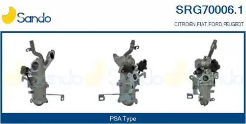 Охладител, ЕГР система SANDO SRG70006.1