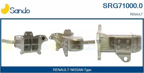 Охладител, ЕГР система SANDO SRG71000.0