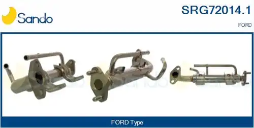 Охладител, ЕГР система SANDO SRG72014.1
